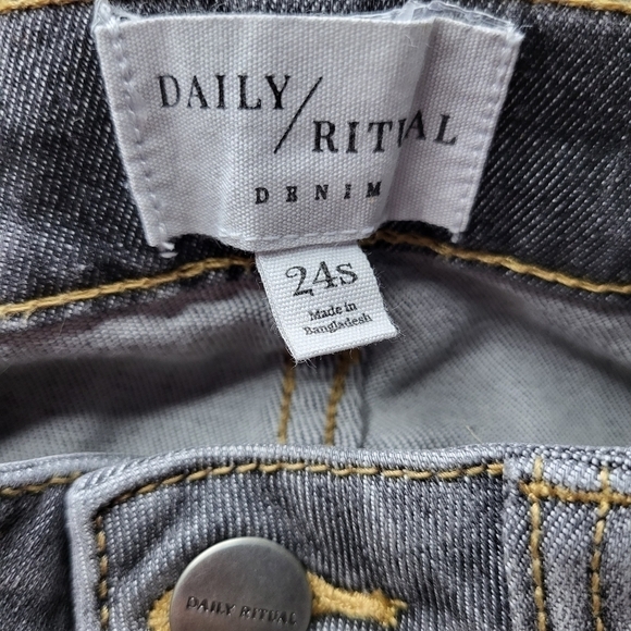 Daily Ritual High Rise Skinny Jeans Size 24Short - Picture 8 of 12